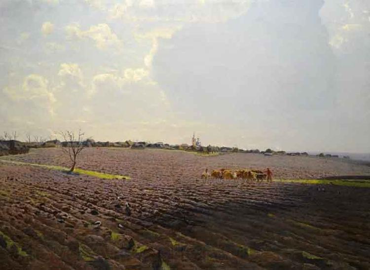 Nikolay Nikanorovich Dubovskoy The Land Spain oil painting art